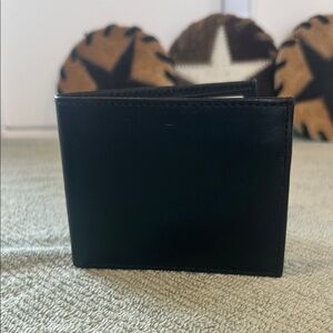 Bon Classic Black Leather Wallet- NWOT